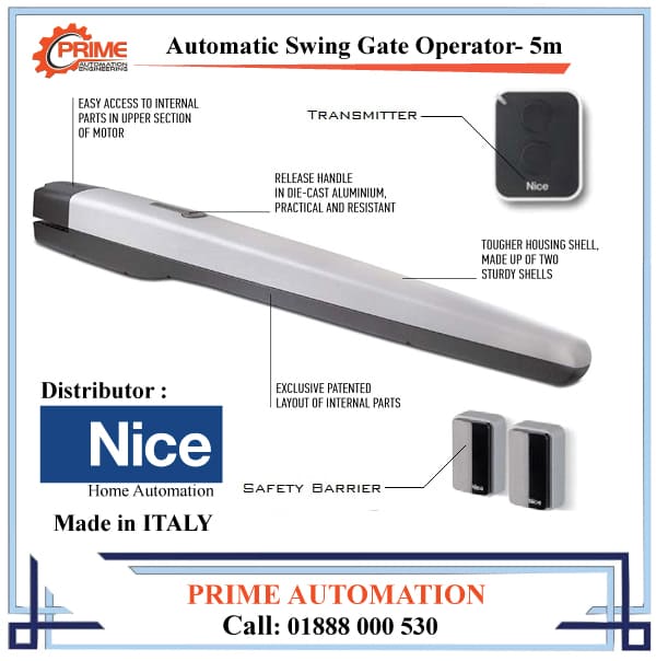 Automatic-Swing-Gate-Opener-NICE-5m